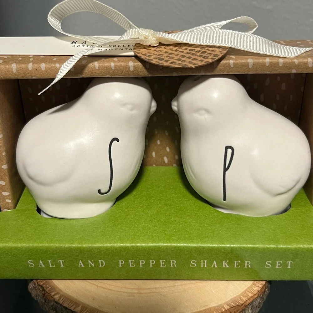 Rae Dunn salt and pepper Shaker Set
